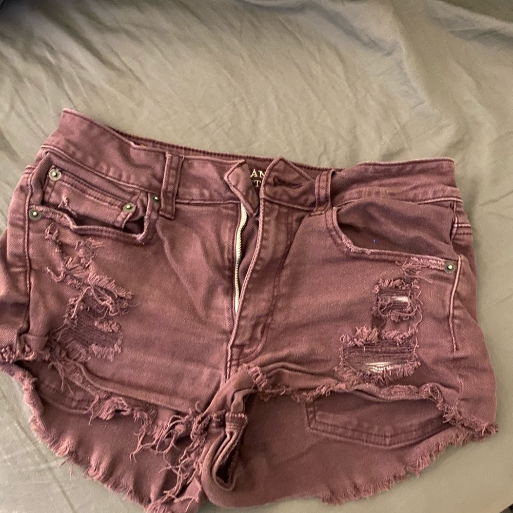 American eagle high rise shorts